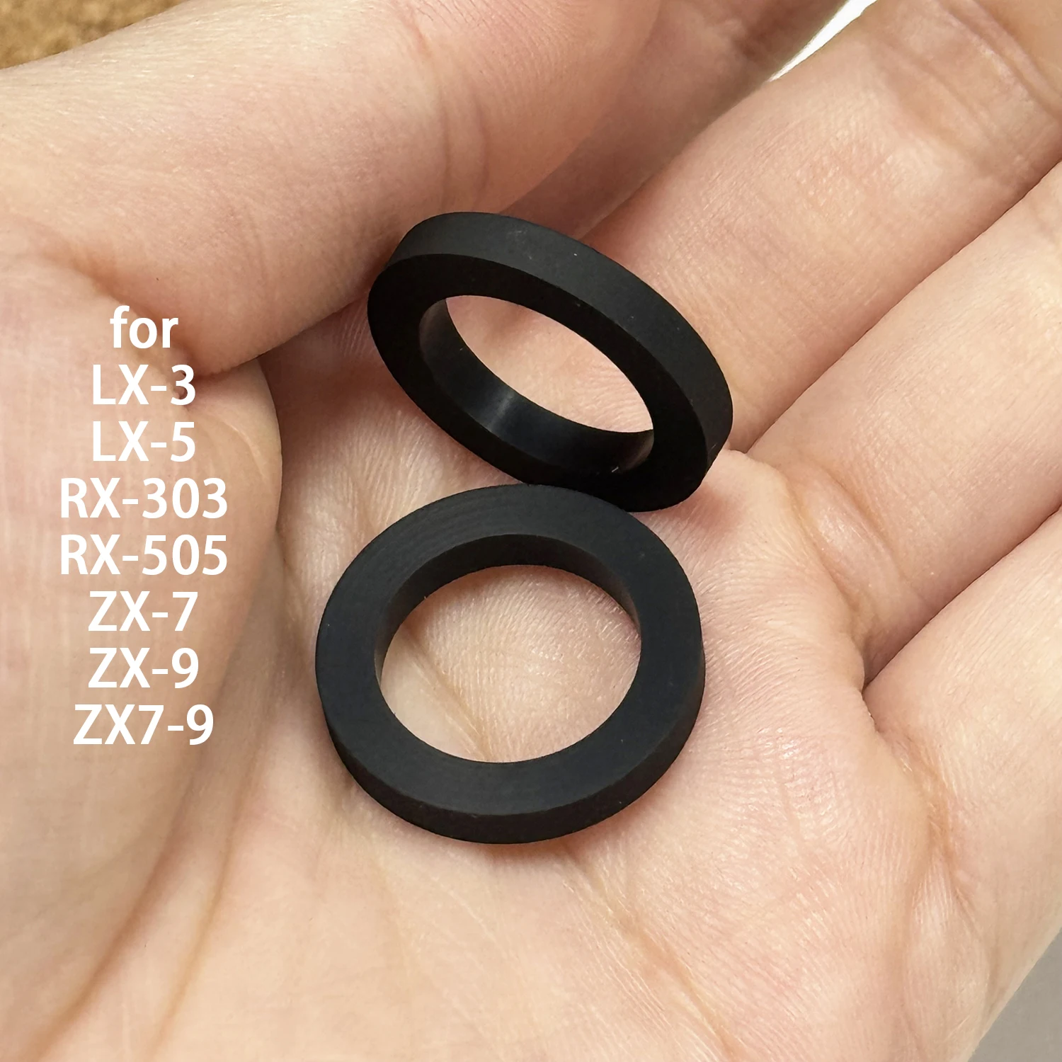 Idler Tire for Dragon Cassette Decks LX-3 LX-5 RX-303 RX-505 ZX-7 ZX-9 ZX7-9 Idler Wheel Rubber Ring Part
