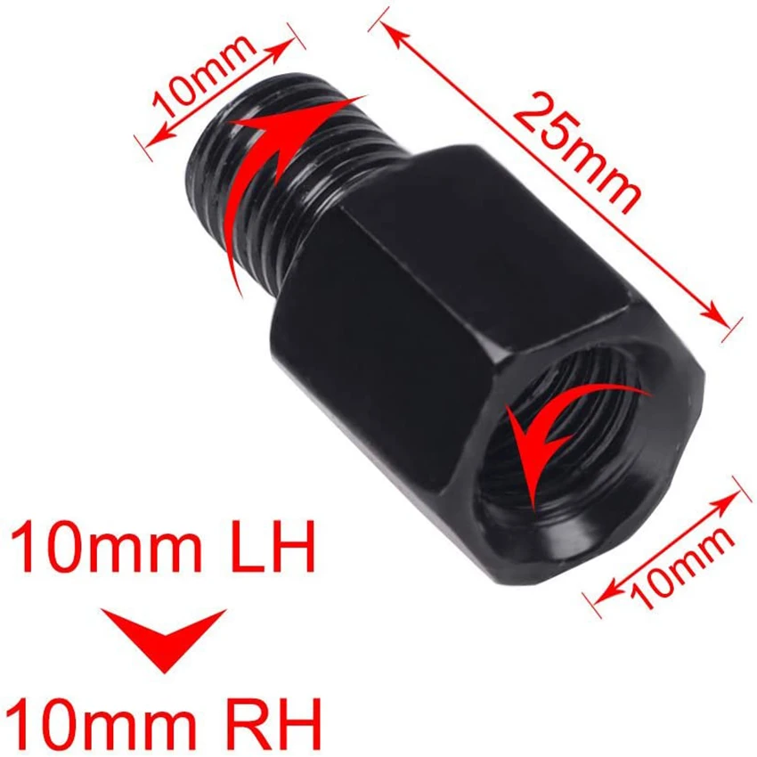 2PCS M10 M8 Mirror Adapter Universal Motorcycle Rearview Mirror Adapter Bolt Thread Diameter Converter For Aprilia Vespa