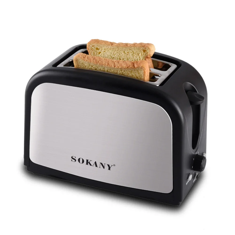 Multifunctional Toaster with 7 Baking Levels Double-sided Heating with Bagel Function for Home Breakfast Office