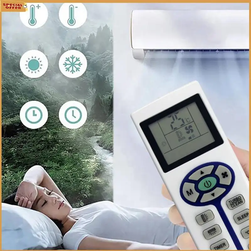 A69Z Replace A/C ZH/TL-02 Remote Control Forchigo ZH/TL-02 Air Conditioner Remote Control