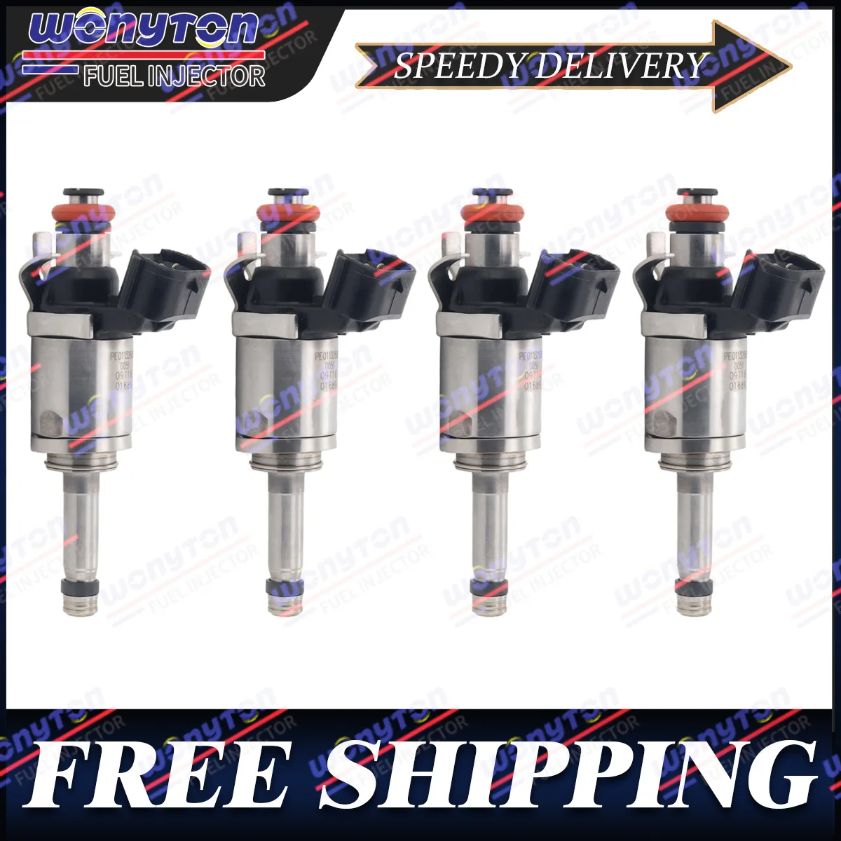 

4x Fuel Injectors for 2012-2016 Mazda 3 2.0L PE0113250B PE0113250C PE0113250D
