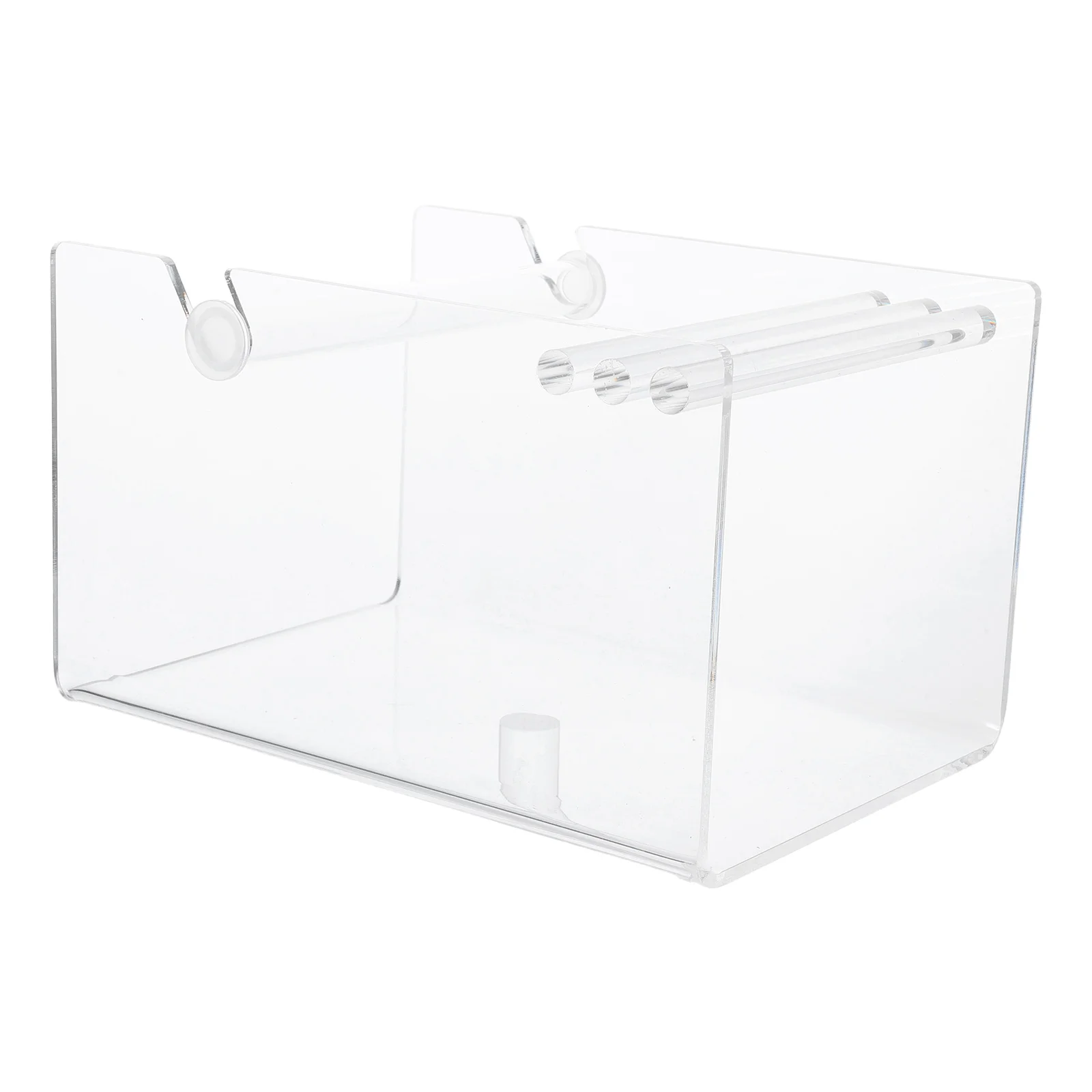 

Sticker Roll Holder DIY Organizer Desk Tape Dispenser Label Adjustable Acrylic Packaging Desktop Office
