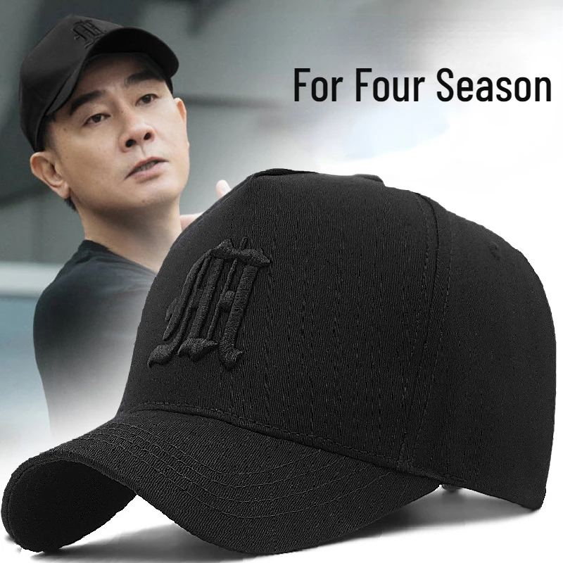 big head baseball cap for men women unisex winter autumn sports hat quality cotton fashion design high profile trucker golf hat