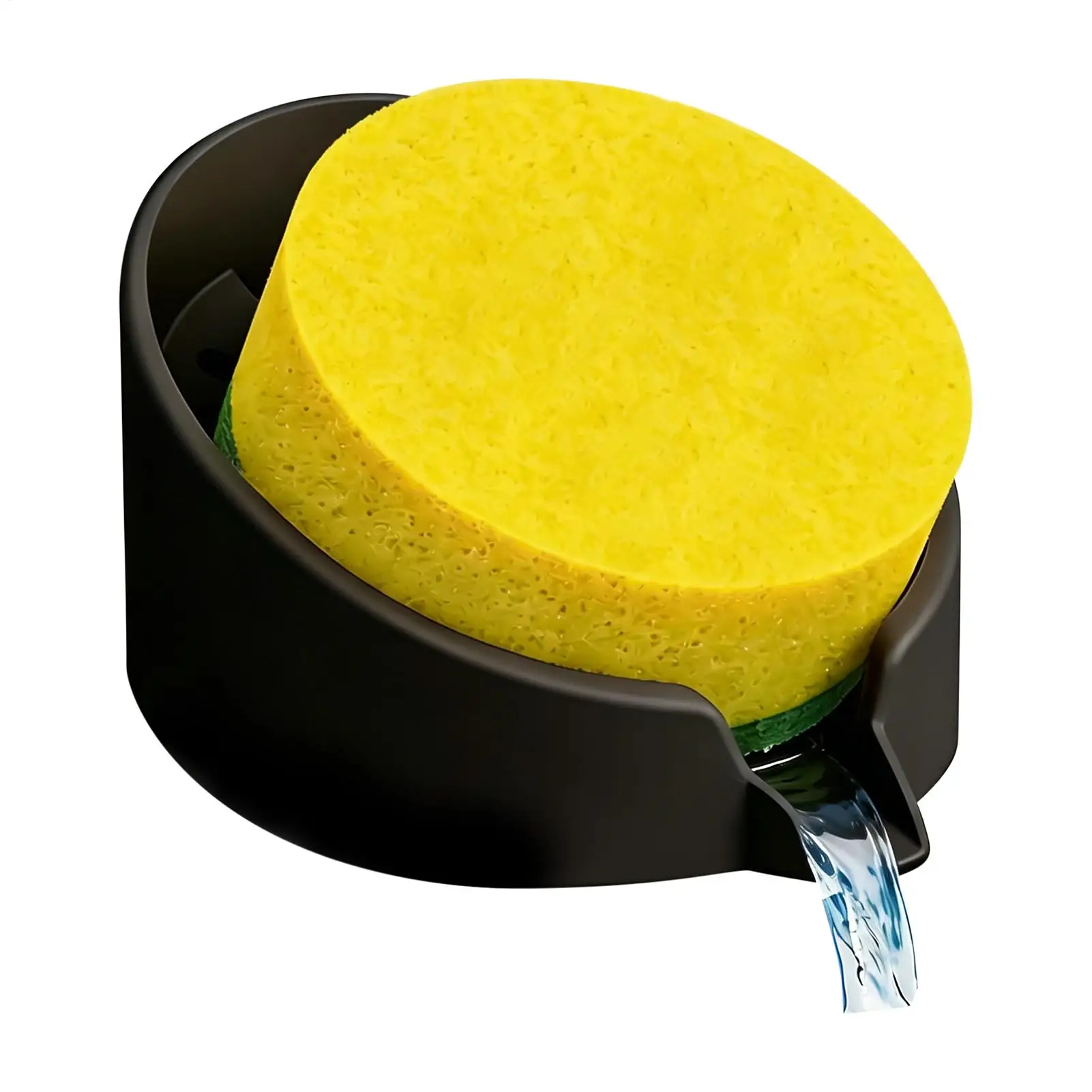 

Sponge Holder For Kitchen Sink Bathroom Silicone Soap Holder Counter Sponge Drain Rack For Apartment Farmhouse Kitchen Sink