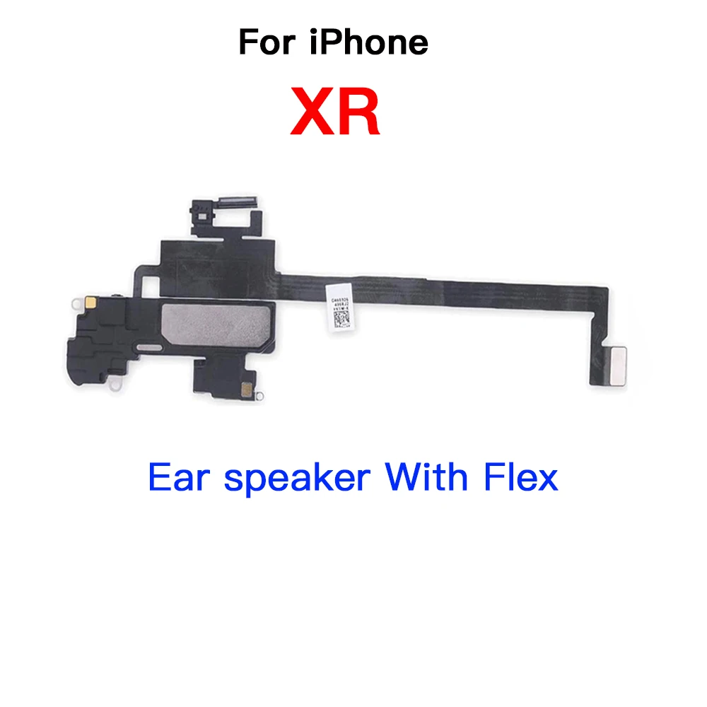 Inner Parts For iPhone XR Front Rear Camera Charging Port Power Volume Button Flex Cable With Taptic Engine Ear Loud Speaker