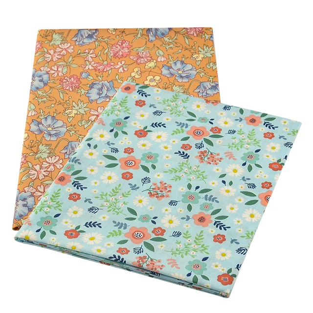 2 Teile/lose 40cm x 50cm Pre-cut Fett Viertel Schöne Bunte Qualität Gedruckt Baumwolle Stoffe Patchwork Quilten tuch für DIY Nähen – Detail 38