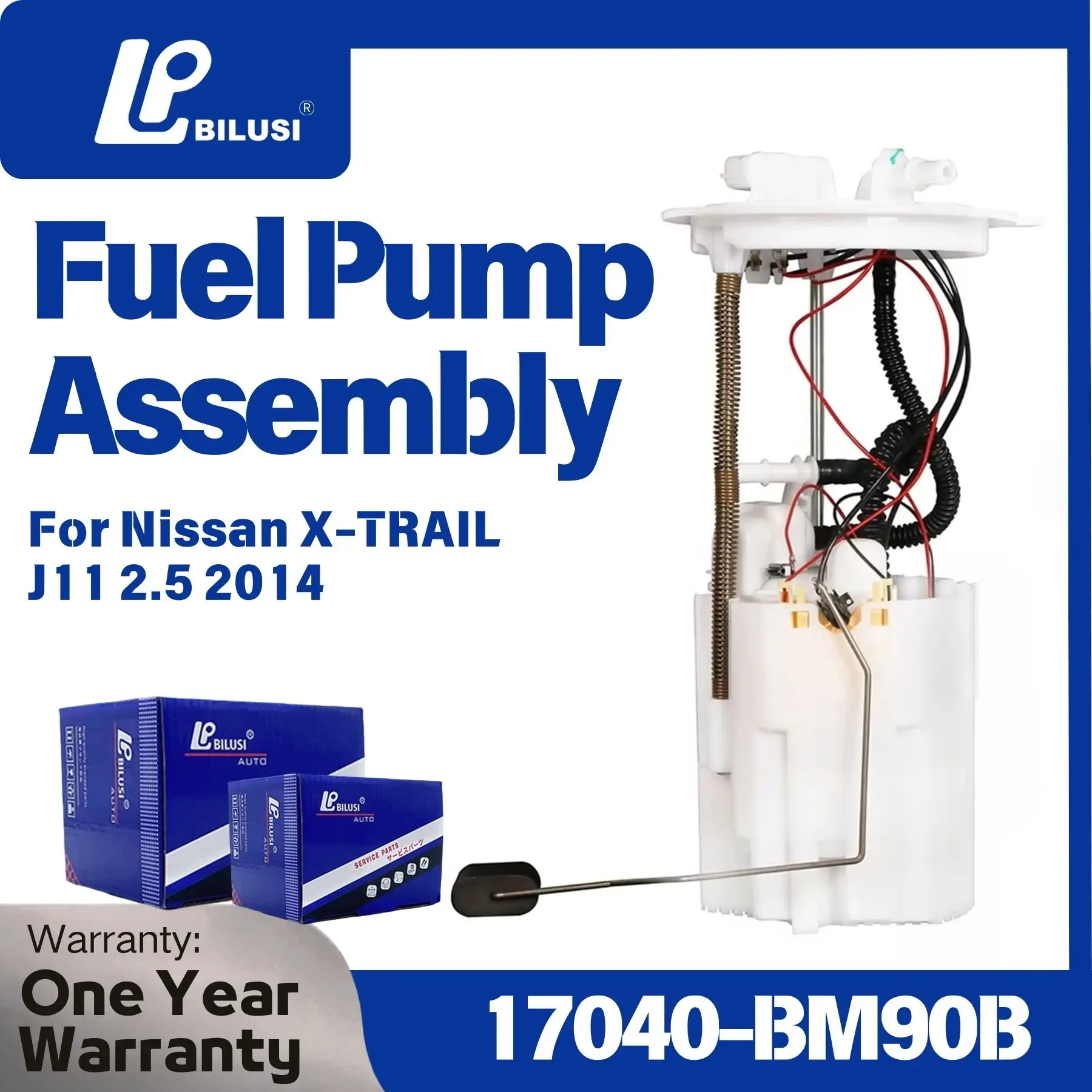 BILUSI high quality OEM 17040-BM90B fuel pump assembly For Nissan X-TRAIL J11 2.5 2014 17040BM90B auto parts and accessories