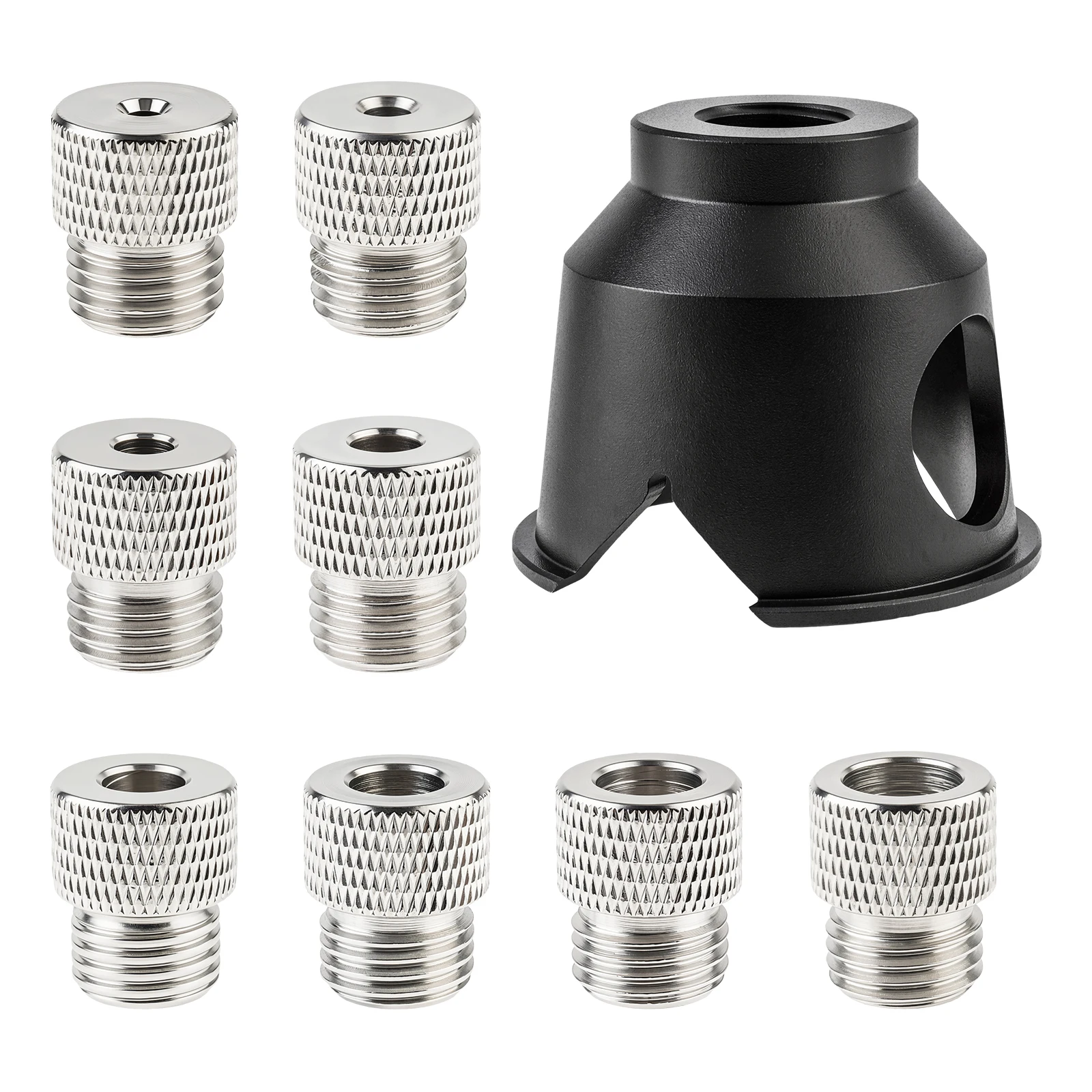 3-10mm Pocket Hole Jig Vertical Drill Guide Locator Doweling Jig Kit Woodworking Straight Angle Guide Hole Puncher Tool