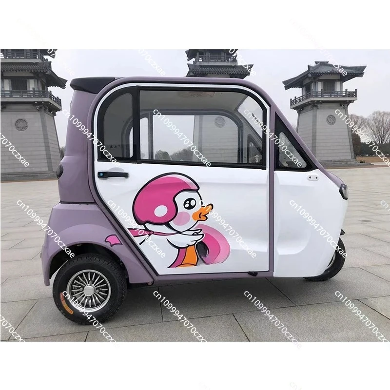 

Fully Enclosed Electric Tricycle, Adult Transportation Battery Car