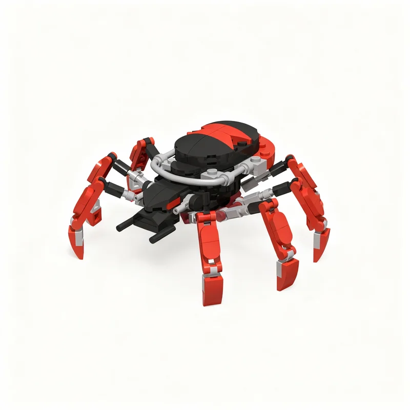 133pcs MOC Tri-Spider Slayer - Black Widow Super Heroes Marvelal Spider Model Toy Building Blocks Architecture Christmas Gift