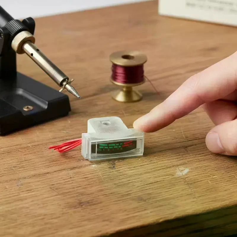 Bild 3: Strommessgerät mit Hintergrundbeleuchtung, Pegelanzeige, TX PWR DB Meter, Elektronisches Messinstrument, Anzeige +30DB