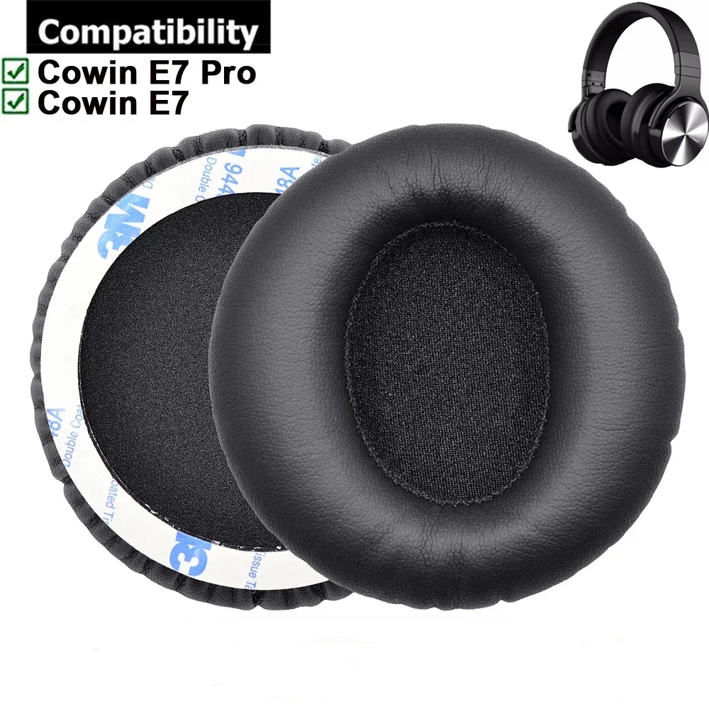 Replacement Earpads Cushion for COWIN E7 High Quality Comfortable Soft Memory Foam Ear Pads for COWIN E7 Pro Headphone