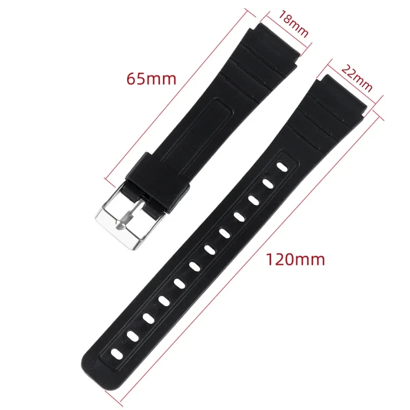 Silicone Watch Band for Casio Sport Diving Strap Men Women Students Electronic Watch Bracelet 12mm 14mm 16mm 18mm 20mm 22mm