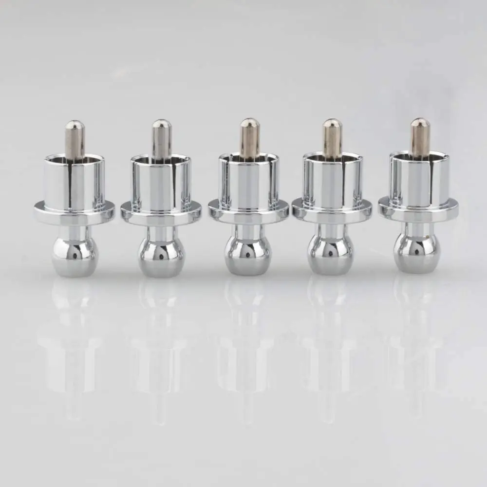 عالية الجودة مطلية بالذهب RCA غطاء التوصيل ماس كهربائى المقبس فونو موصل RCA التدريع جاك المقبس غطاء حماية قبعات