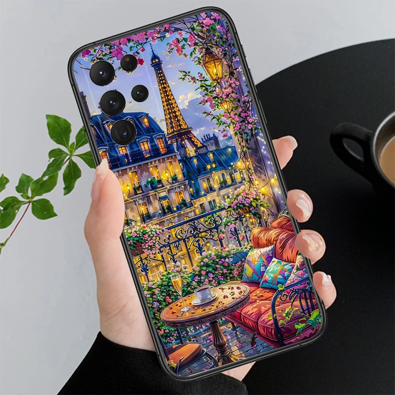 

Eiffel Tower Phone Case For Samsung A55 A16 A56 A36 A35 A15 A53 A54 A33 A34 A25 A05S A52 A52S A14 A24 A26 A71