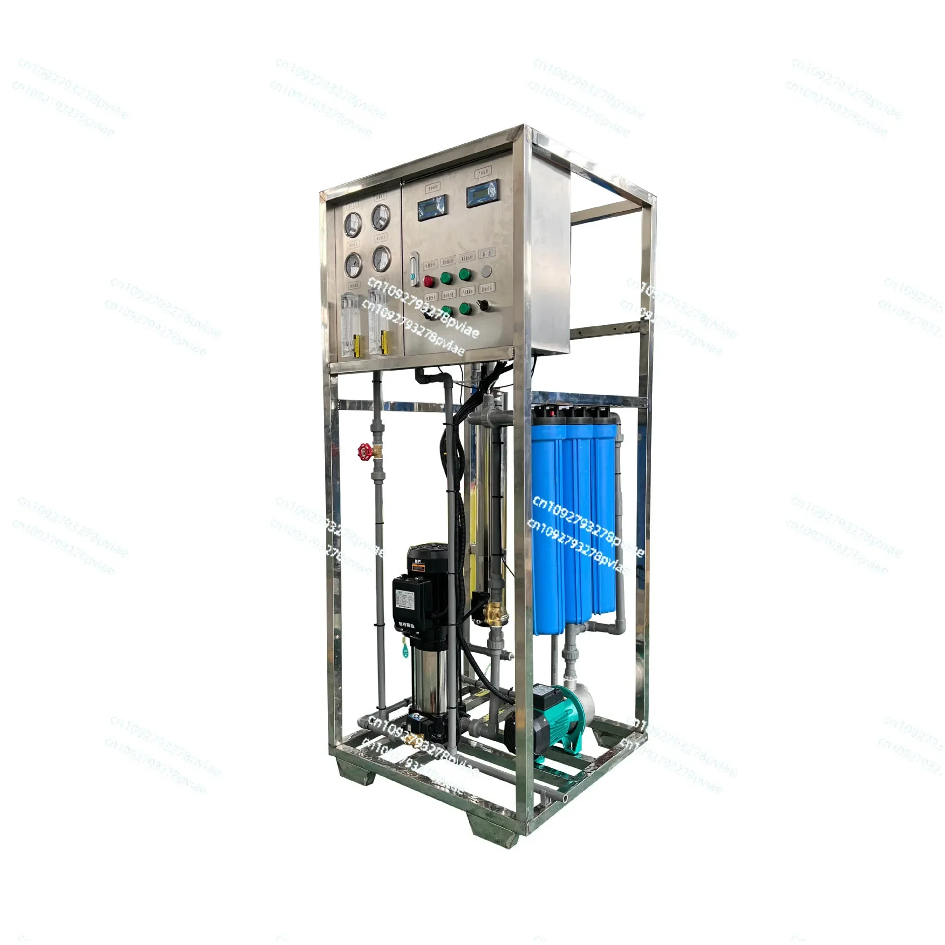 0.25 Ton Simple Reverse Osmosis  Machine Purifier Full-Automatic Water Purification Processor RO Filter