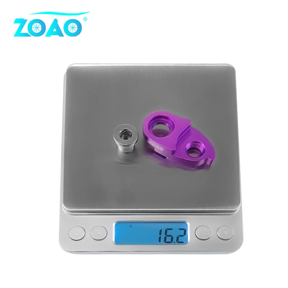 ZOAO Perpanjangan Gantungan Derailleur Belakang Sepeda CNC Aluminium Road Bike MTB Bersepeda Frame Gear Tail Hook Extender