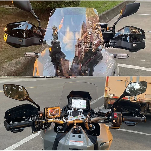 Imagen 2 del producto X-ADV XADV 750 protectores de manos parabrisas para Honda CRF 1100 L CRF1100L Africa Twin Adventure Sports 2020-2024 guardamanos de manillar