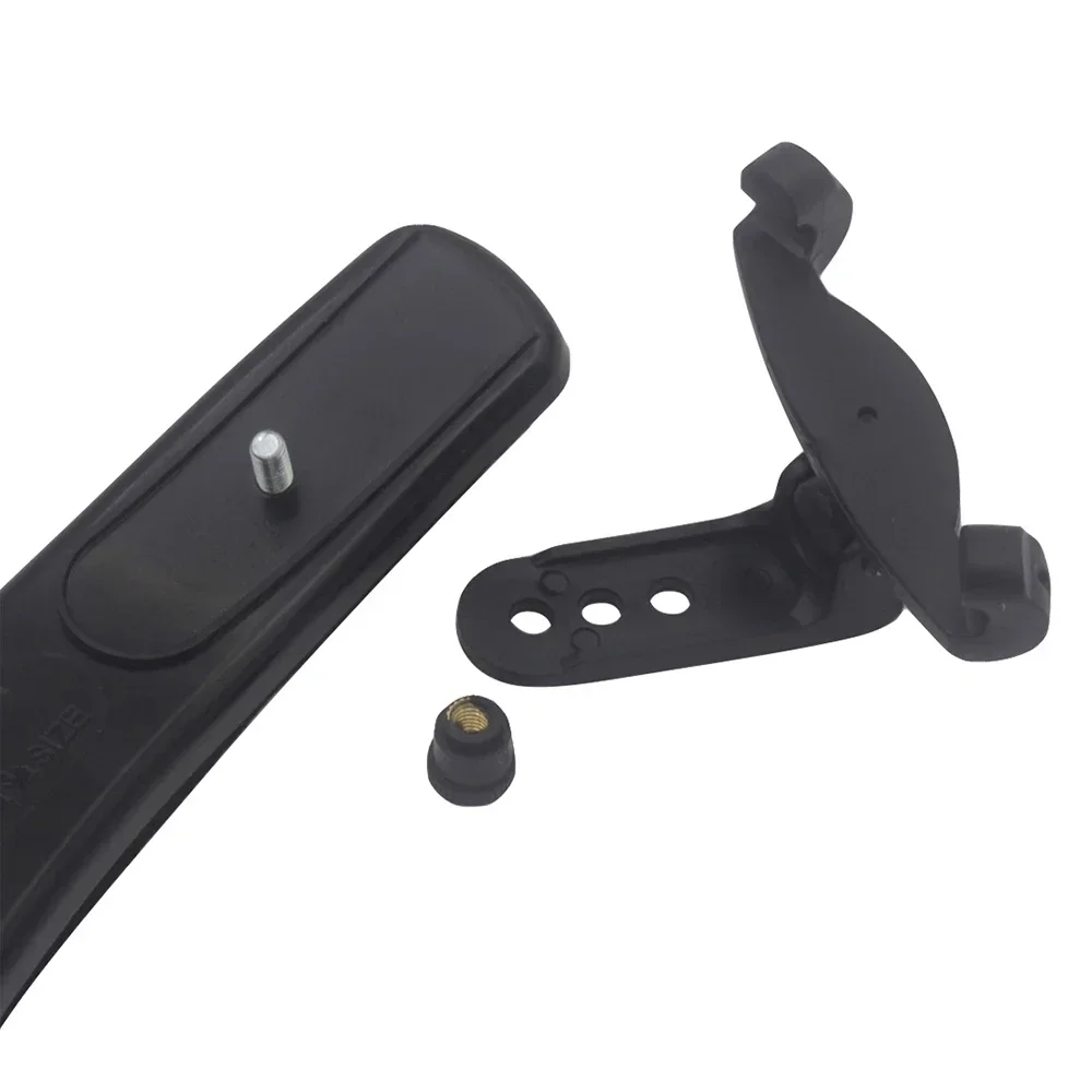 M MBAT Violine Schulterstütze Einstellbar ABS Schwarz Für 3/4 4/4 Violine Saiteninstrument Zubehör Hochwertige Schulterstütze – Detail 7