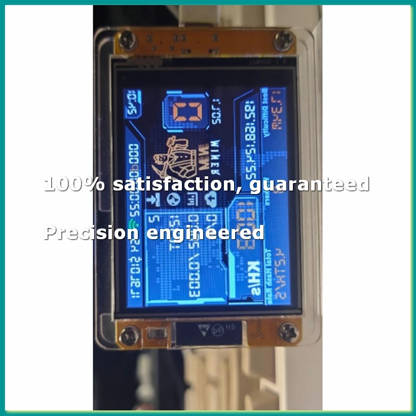 

NMMiner NerdMiner V2, хешрейт 1000KH/S, ESP32, 2,8-дюймовый смарт-дисплей, крипто-лотерея, биткойн, ESP32-2432S028R, DROOM-A86Z