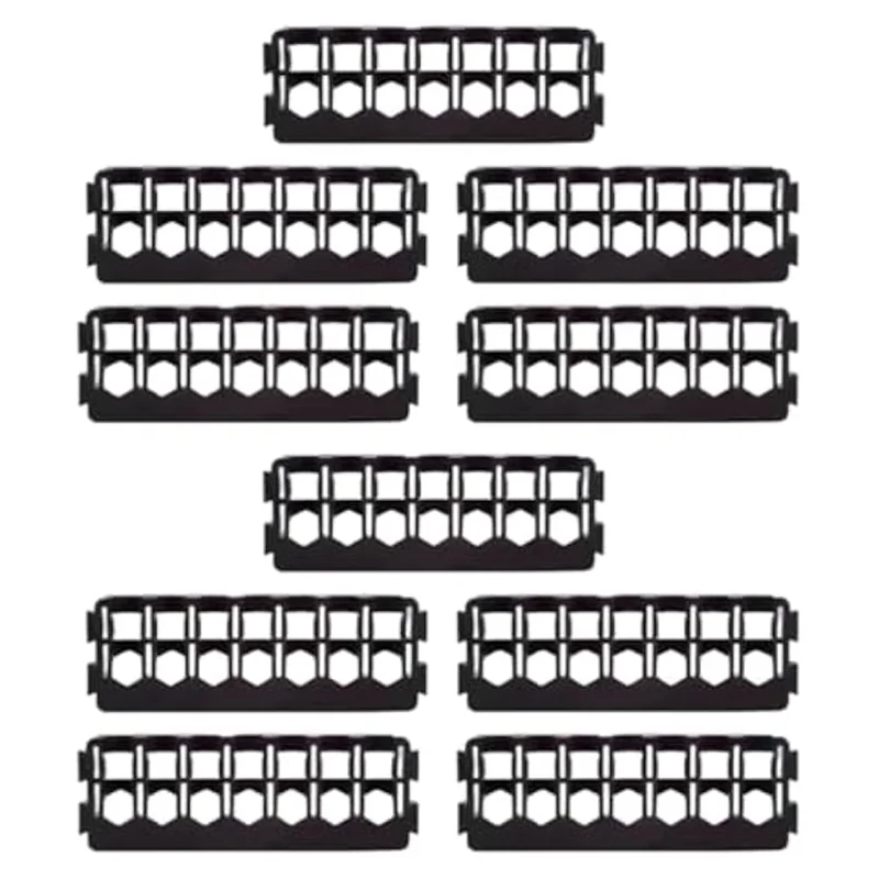 ABRS-10PCS N540501 N540501-2IN 7-Hole Batch Insert Strip 75Mmx25mm Batch Head Frame Replacement Parts For Dewalt