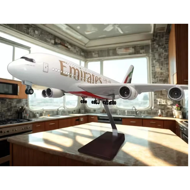 

New 1:160 Scale Model Emirates Expo 2020/2022 DUBAIAUE Airlines Airbus A380/B777 Diecast Airplane Collection Display Gift