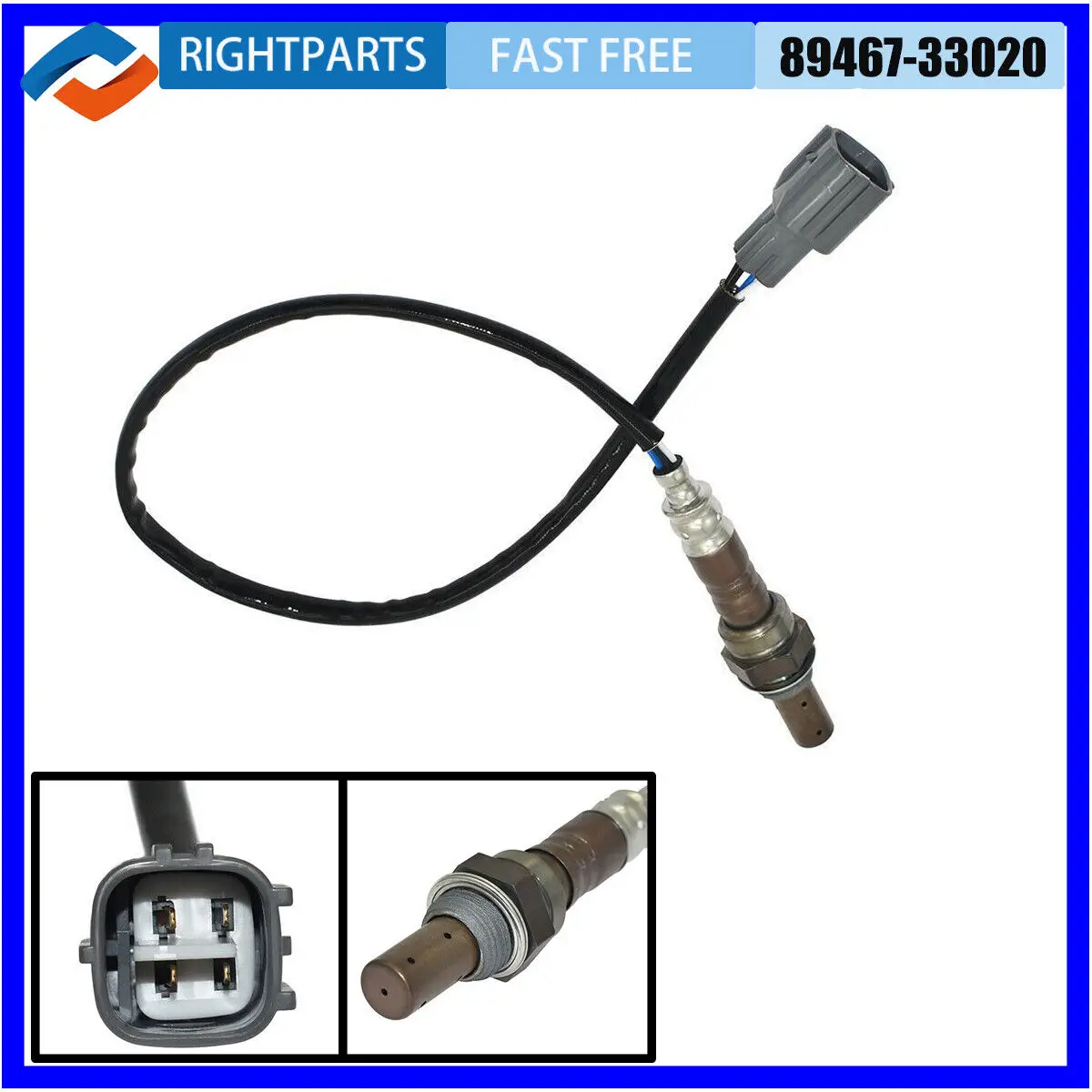 RIGHTPARTS 89467-33020 234-9010 Oxygen Sensor For Toyota Carmy Solara Subaru For Toyota Car Sensor 8946733020 Automobile Tool