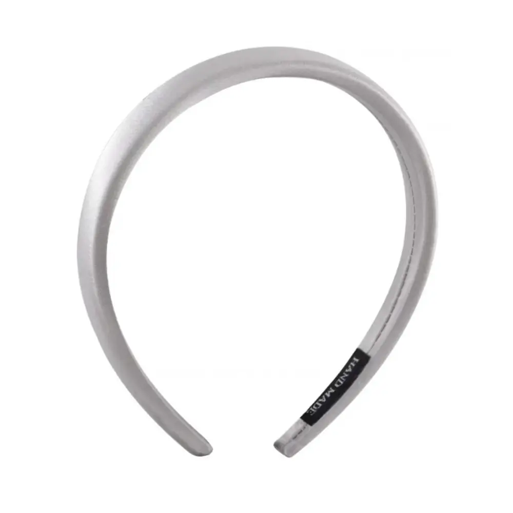 

Sweet Thin Silk Satin Headband Cloth Women Hair Hoop Sponge Hair Band Hairband Hair Clip Female Hair Accessories