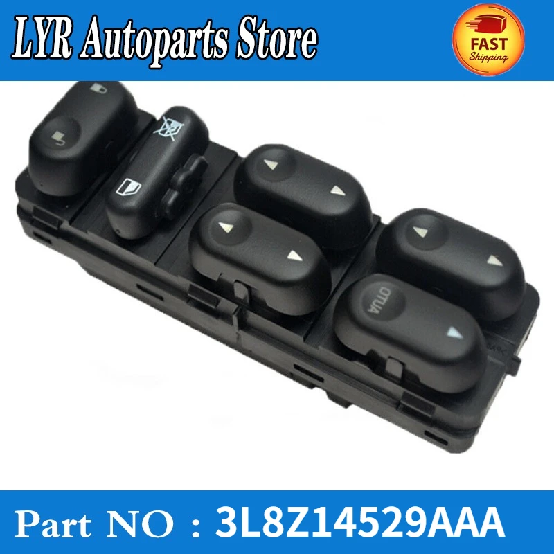 

Original high quality New Master Power Window Door Switch 2002-2007 for Ford Escape 3L8Z-14529-AAA 3L8Z14529AAA car accessories