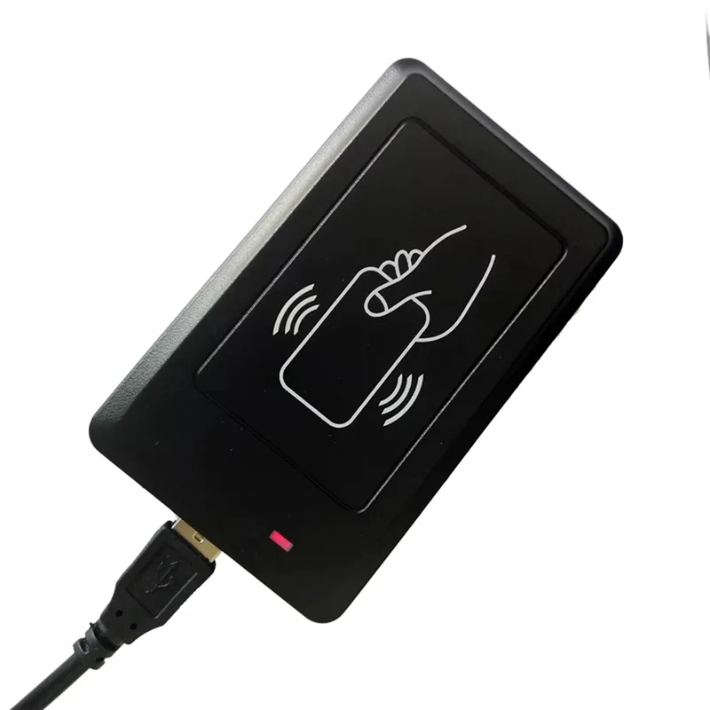 ABKQ-RFID UHF Desktop USB Reader Writer USB Keyboard Output 18000-6C Reading Distance 20CM