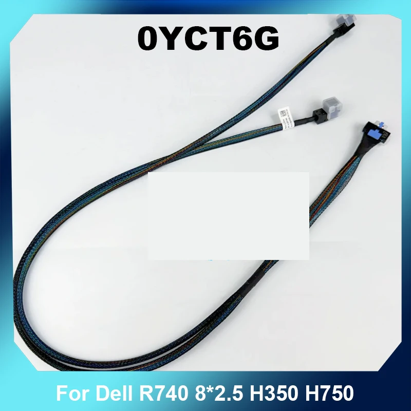 0yct6g-array-card-backplate-sas-connector-cable-for-dell-r740-8-25-h350-h750-yct6g