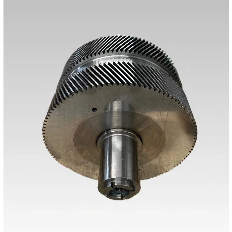 Non-standard CNC Machined Mining Gear Shaft, High Temp Alloy Drive Component, Wear Resistant Heavy Duty Spare Part for Mining In