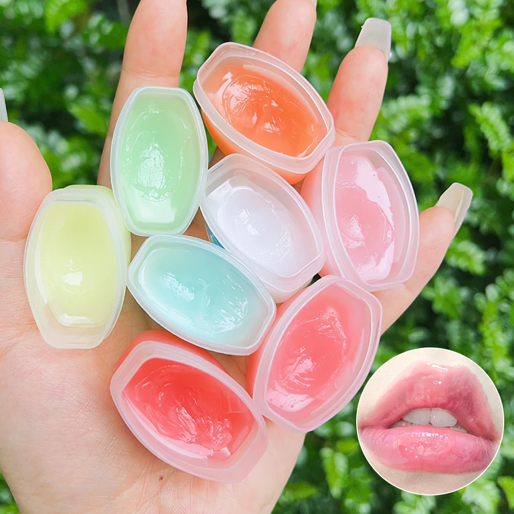 4/6/8 Moisturizing Lip Balm ชุดลิปสติกใหม่โปร่งใสธรรมชาติฐานพืช Moisturizer Lip Balm Anti-cracking ริมฝีปากผิว Carees