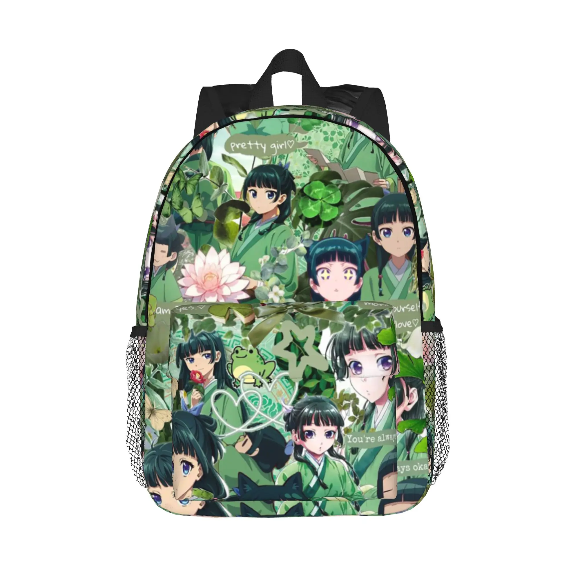 The Apothecary Diaries Maomao  Backpack Hot Sale Daypack Large Capacity Boys Girls BookBag Shoulder Bag for Men Women School Bag