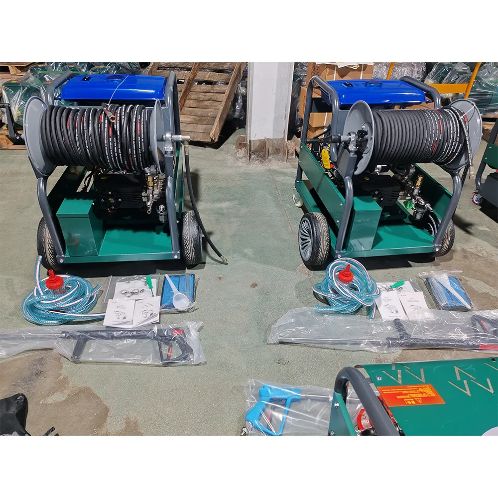 NEW Electric 250 Bar Drain Pipe Cleaner Professional Unblocking Efficient High Pressure Water Jet Pipe Sewer Cleaning Machine