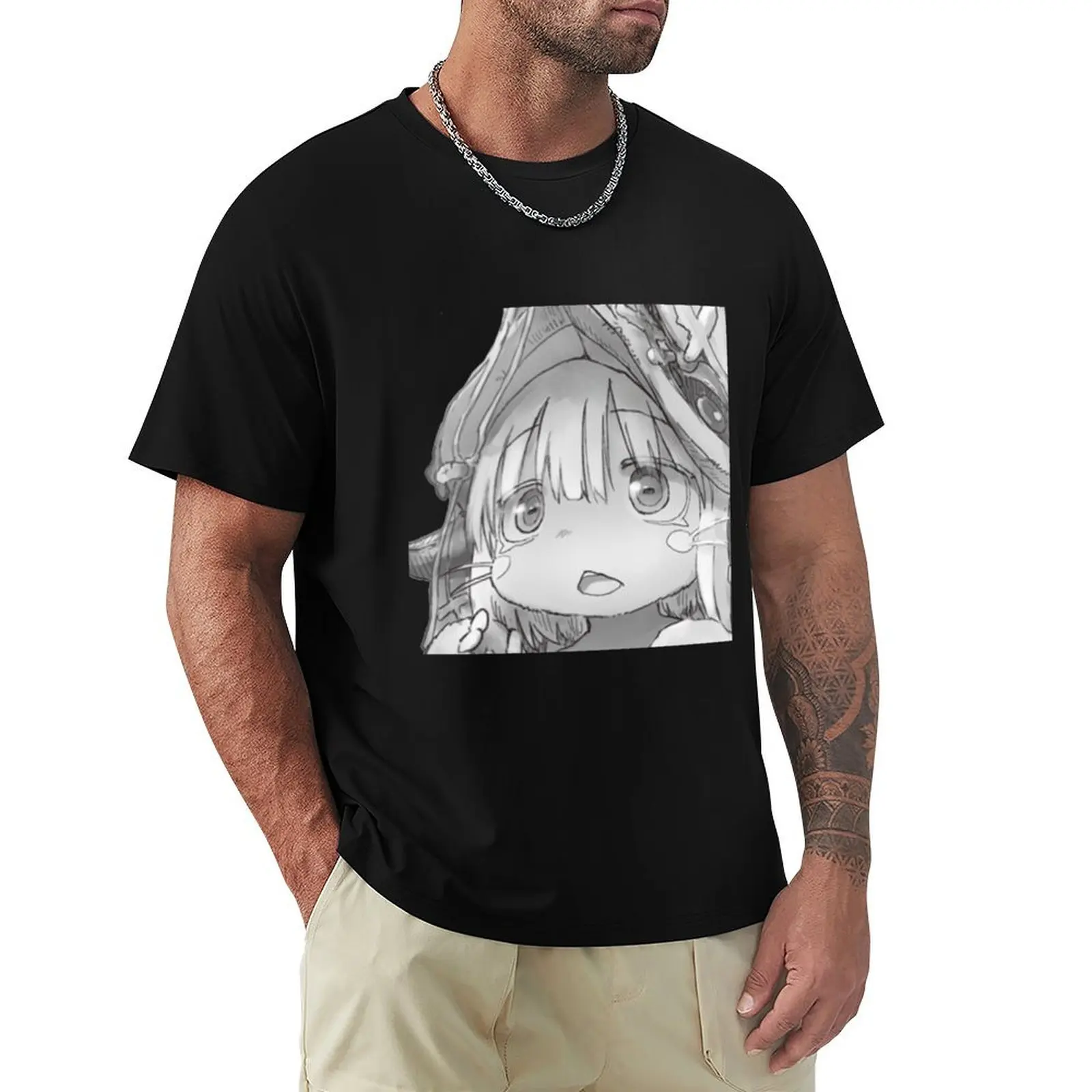 

Nanachi Cute Design T-Shirt plus size tops graphic t shirts mens white t shirts