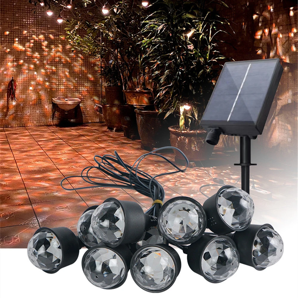 

Solar String Lights Outdoor Garden Lights LED Atmosphere String Lights Home Waterproof Decoration Camping Hanging Tree Lights