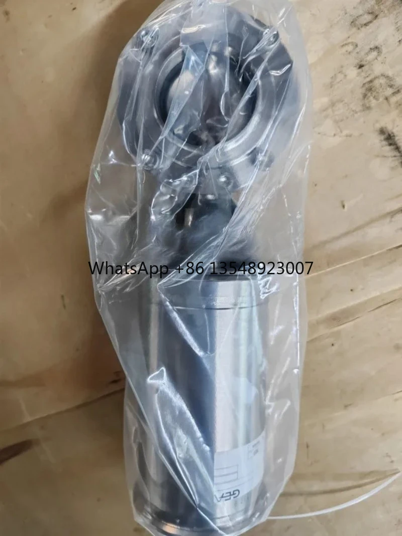 G-E-A 2.5-inch Butt Welded Pneumatic Butterfly Valve 316L 7110-2122-0210-0000+INK.00/52