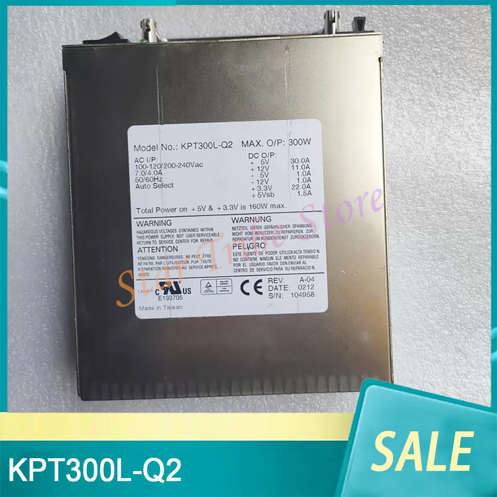 

300W KPT300L-Q2 Redundant Server Power Supply