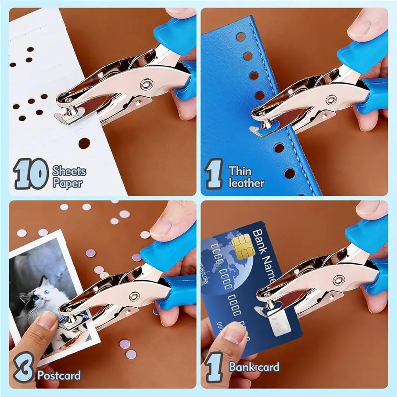 Delicate Texture-2Pcs Hole Punch Set About 1/4