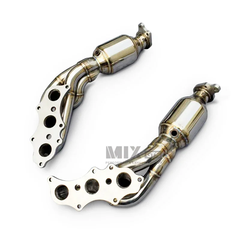 Toyota FJ Cruiser 4.0L stainless steel 304 lower pipe high-performance exhaust system OEM without Cat exhaust lower pipe