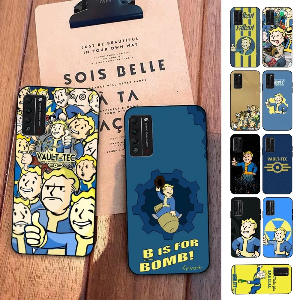 V-Vault-Boy  Phone Case For Huawei Honor 10 lite 9 20 7A 9X 30 50 60 70 pro plus Soft Silicone Cover