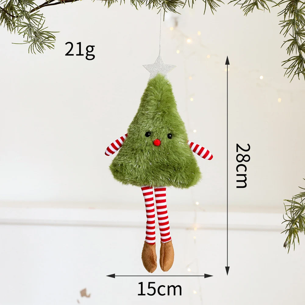 Christmas Series Toy Christmas Plush Doll Joyful Atmosphere Meticulous Attention To Detail Soft Plush Material Holiday Season