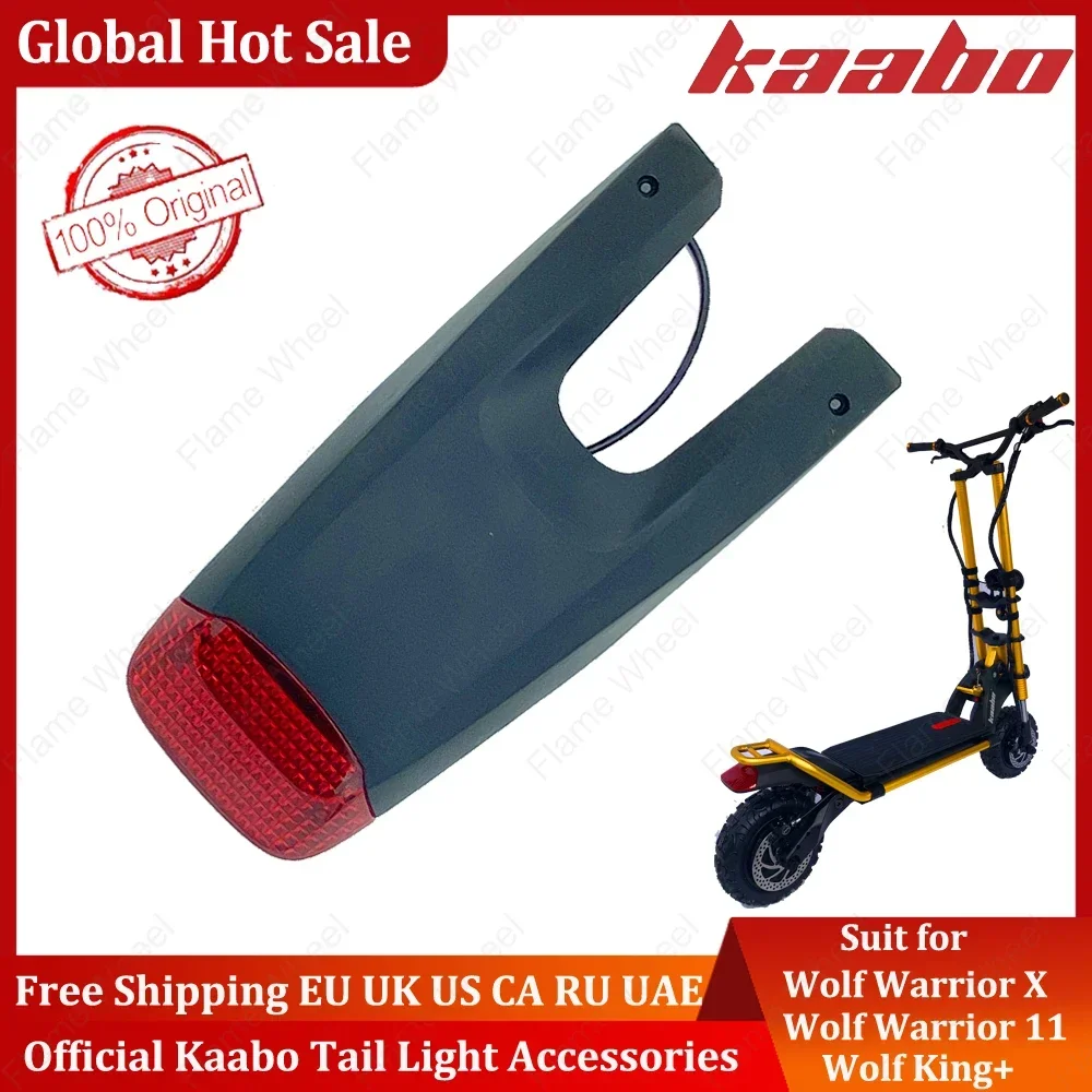 Original Kaabo Wolf Warrior Official Taillight Kit Accessories Suit for Kaabo Wolf Warrior 11 Kaabo Wolf King+ Electric Scooter