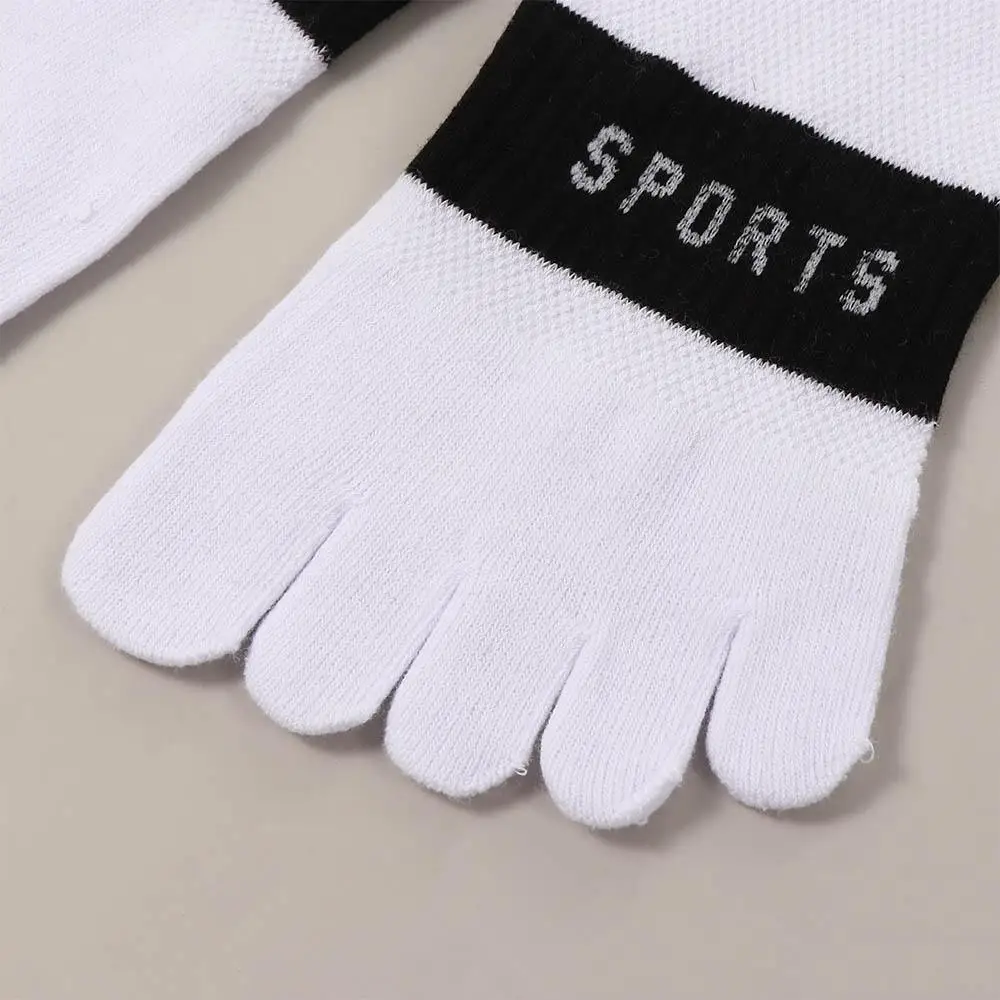 Breathable Summer Anti-slip Running Bike Bicycle Hosiery Mesh Socks Sports Socks Five Toe Socks Five Finger Socks