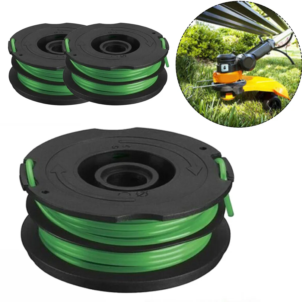 Juego de 3 Bobinas 080 para Desbrozadora Black & Decker GH1000 GH1100 GH2000, Repuesto de Alimentación Automática DF-080 RC-080-P