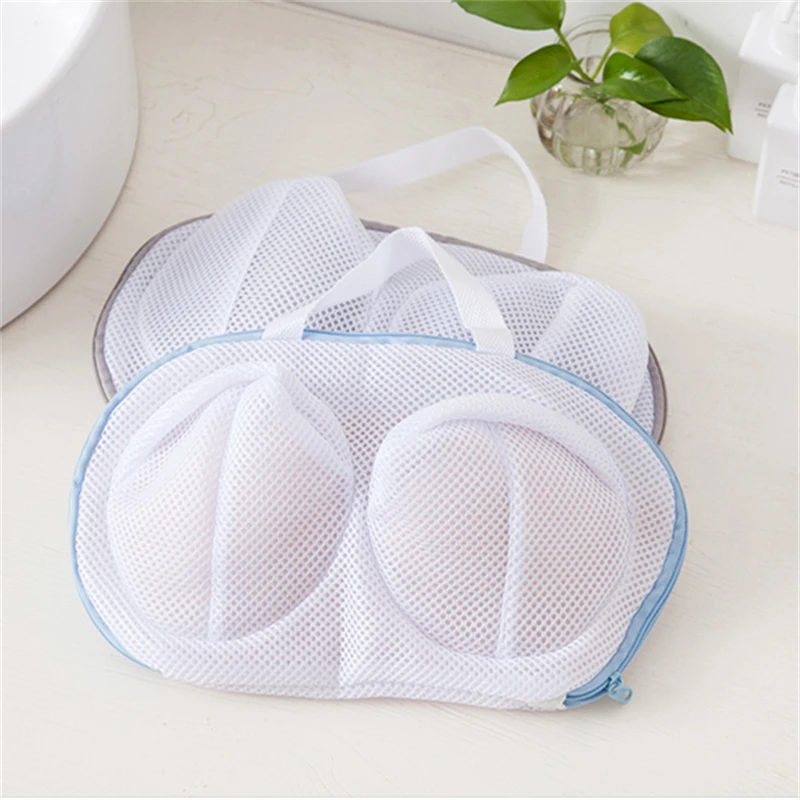 Anti-deformation Bra Mesh Bag Machine-wash Special Polyester Bra Mesh Bags Laundry Brassiere Bag Cleaning Underwear Sports Bra