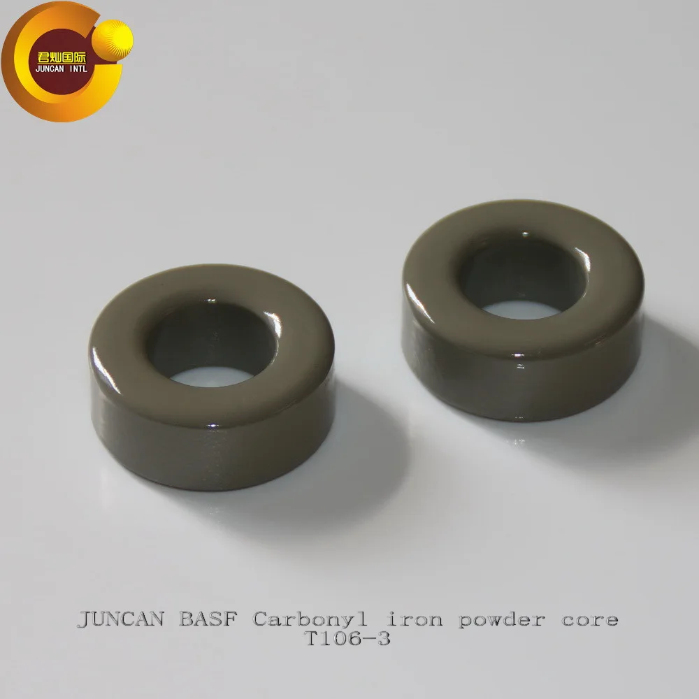 T106-3  High Frequency rf Carbonyl Iron Powder  Core