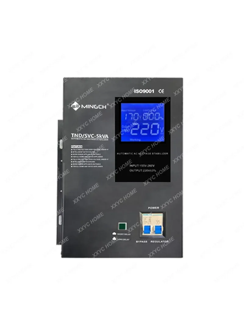 ac 1kva 3kva 5kva 10kva Wall Mounted Relay/Servo Type Air Conditioner power stabilizer 220v voltage regulator