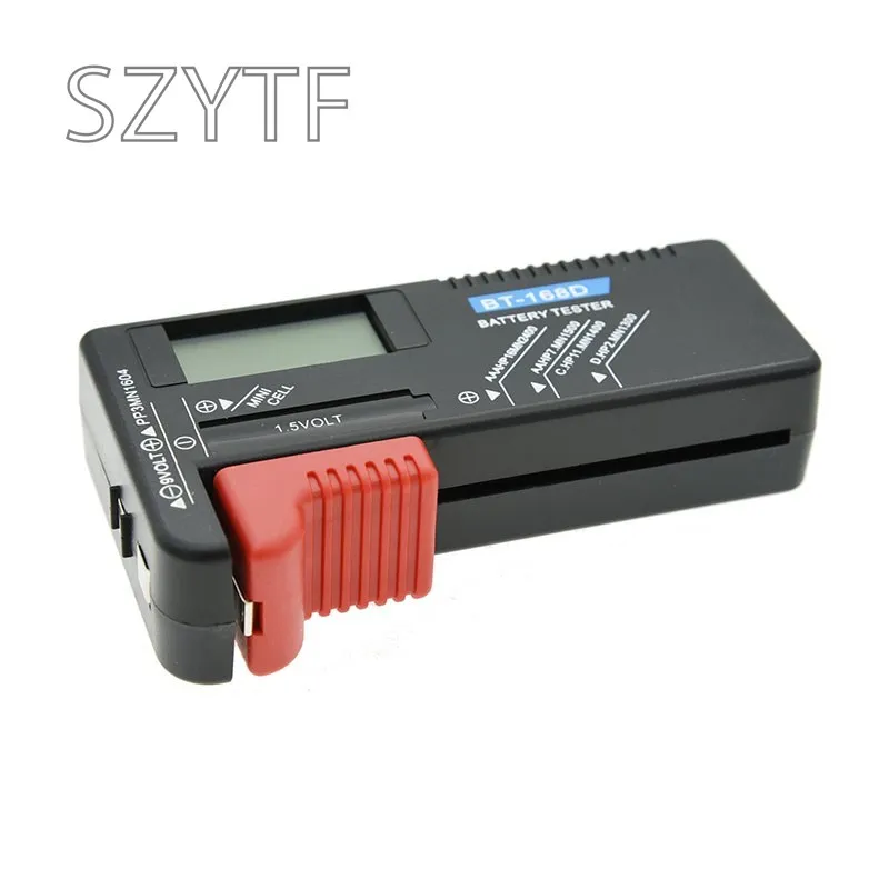 BT-168D battery power and voltage tester can test No. 5 and No. 7 rechargeable battery tester